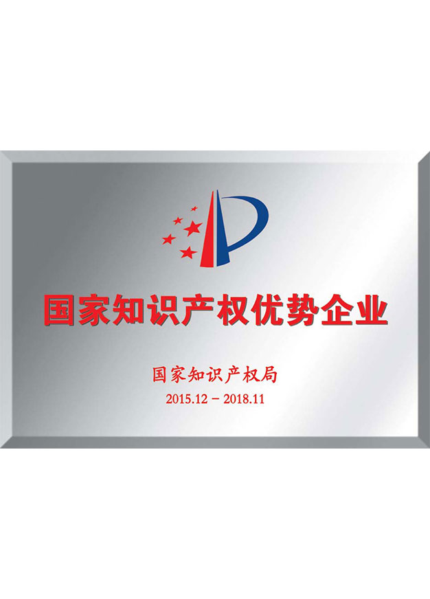國家知識(shí)產(chǎn)權(quán)優(yōu)勢(shì)企業(yè)