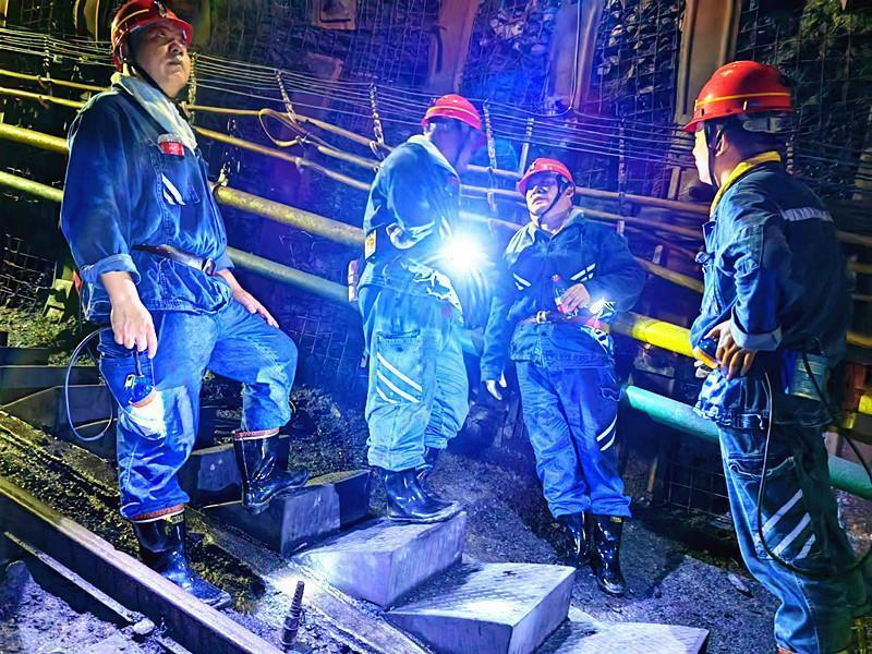 希望應邀到“山東能源魯西礦業(yè)陳蠻莊煤礦”調研 解決綜采工作面大坡度安裝的難點、痛點問題